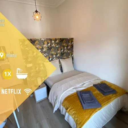 Capstay Lille Private Shower & Netflix Apartamento Roubaix